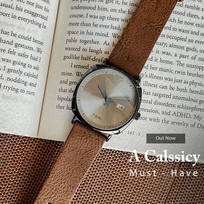 Luxury TOMl Classy AIpine Square Branded Watch