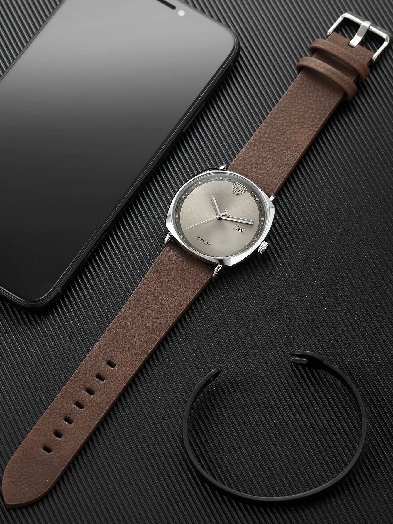 Luxury TOMl Classy AIpine Square Branded Watch